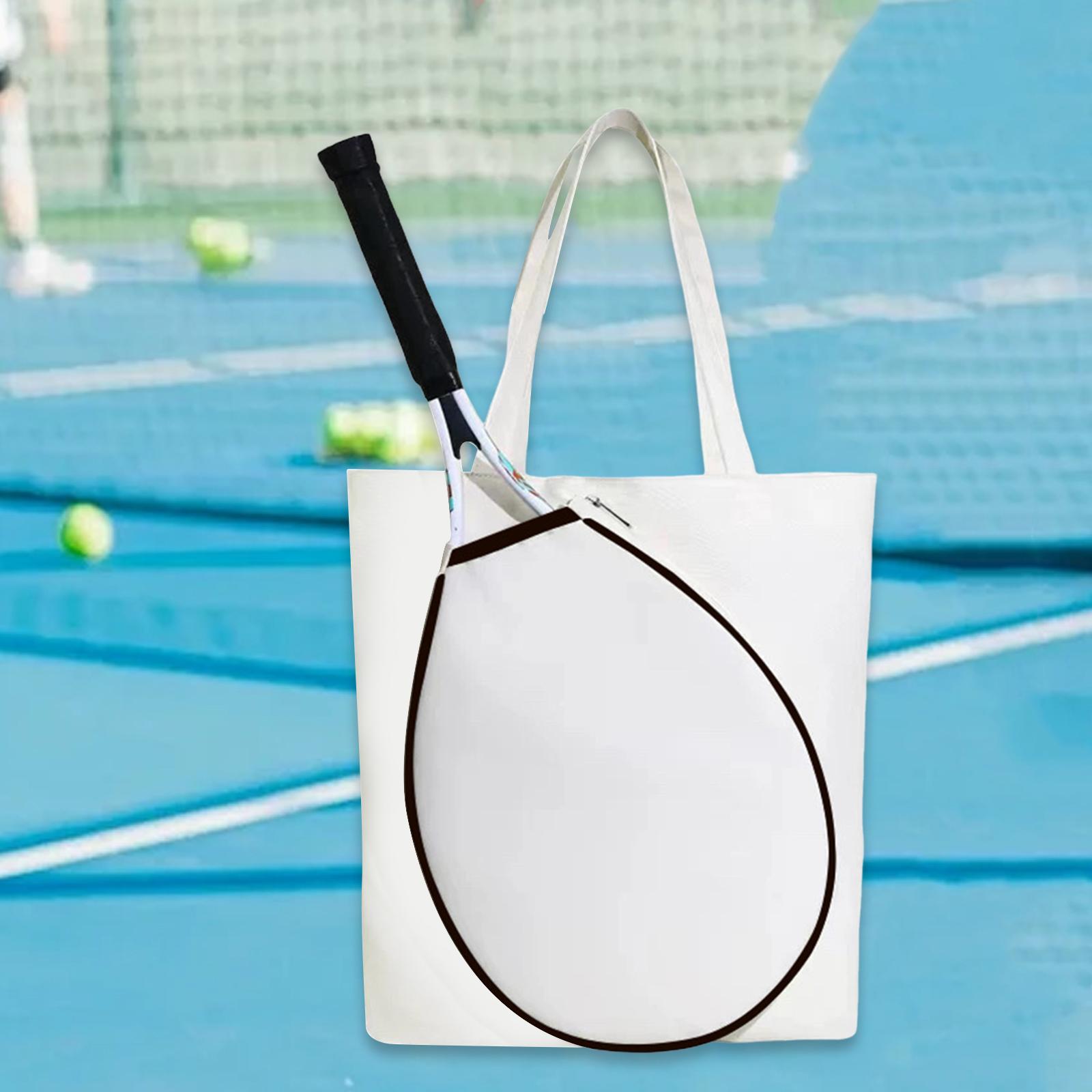 Tennis Racket Bag Canvas Large - Cycling Commuter Bag บทวิจารณ์และราคา