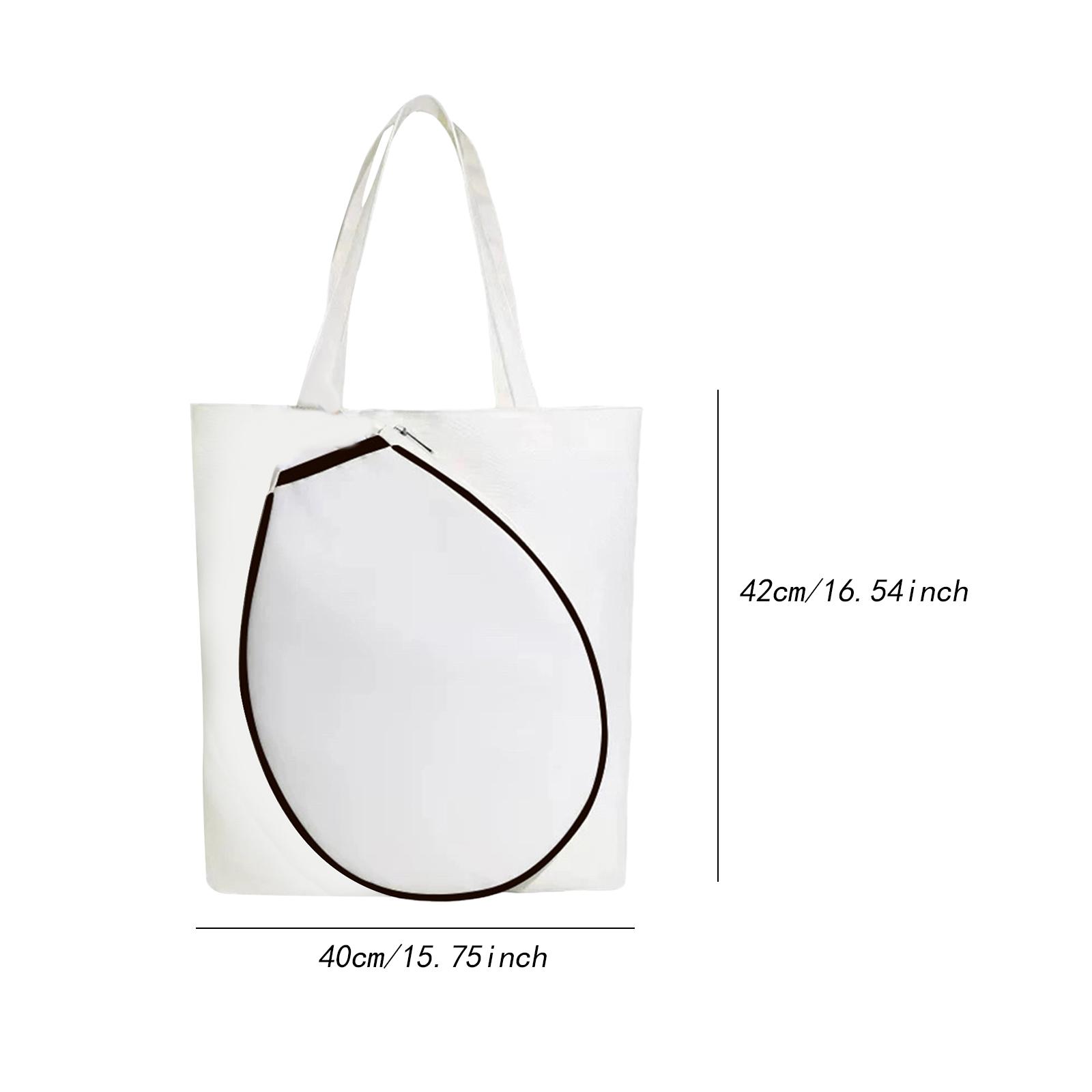 Tennis Racket Bag Canvas Large - Cycling Commuter Bag บทวิจารณ์และราคา