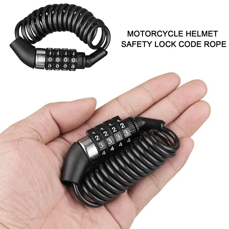 For Motorcycle Bicycle Anti-Th - Chain Lock Combination บทวิจารณ์และราคา