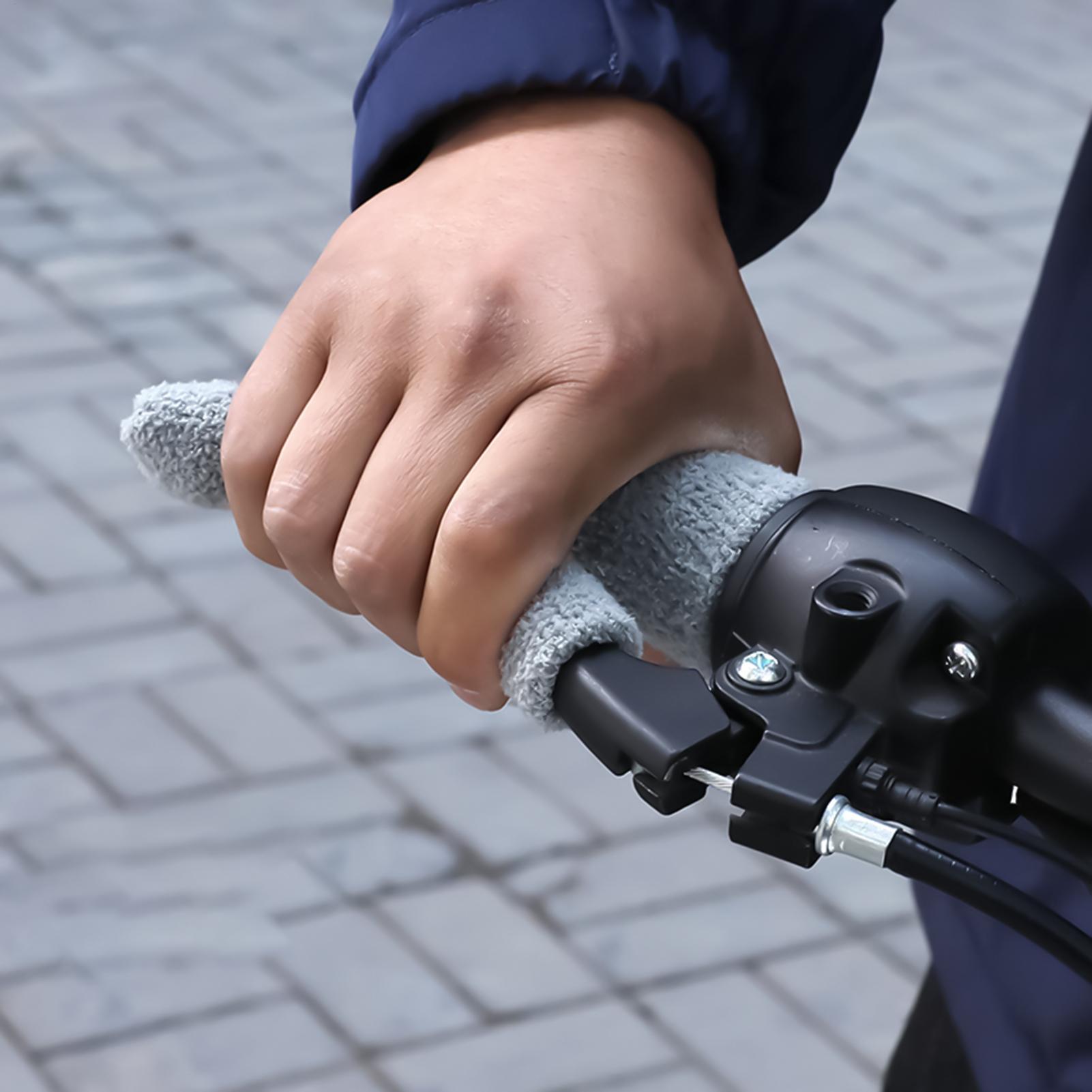 Motorcycle Handle Grip Covers  - Winter Cycling Commute บทวิจารณ์และราคา