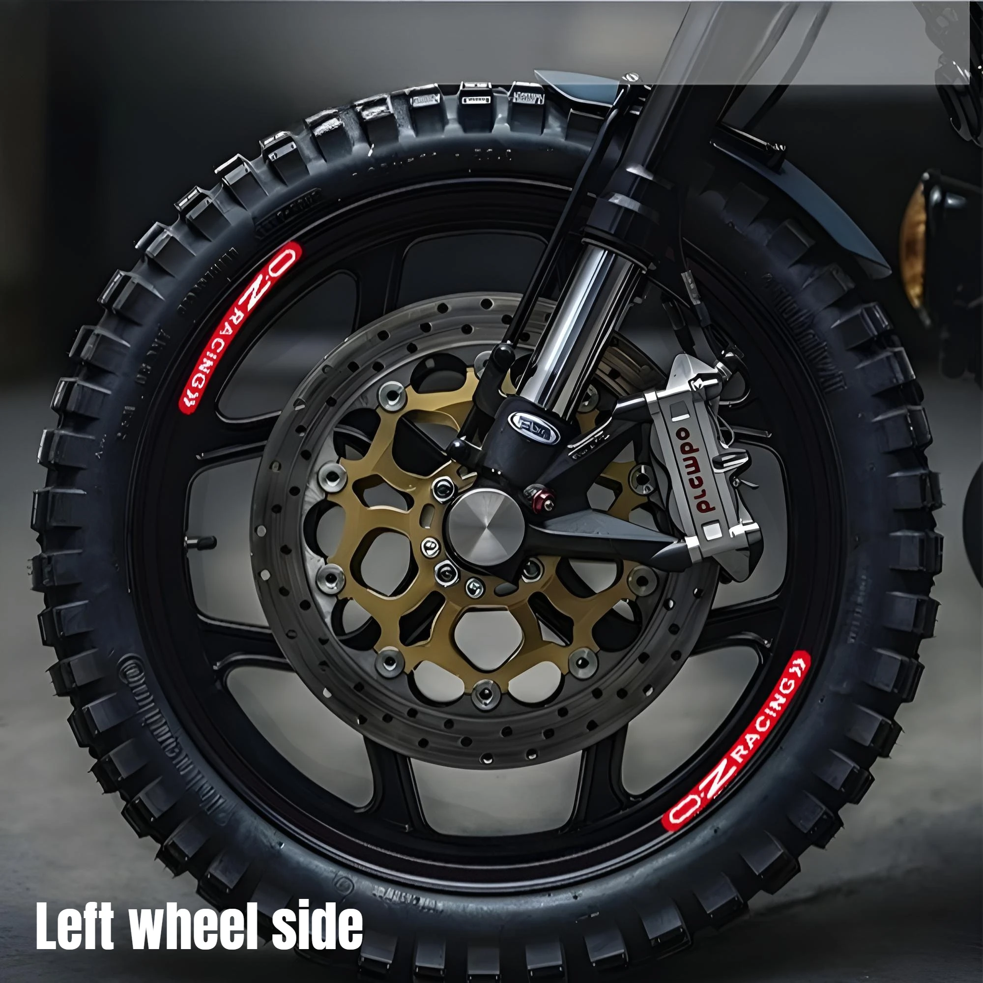 4Pcs/set Wheel Stickers 17Inch - Spoke Reflector Set บทวิจารณ์และราคา
