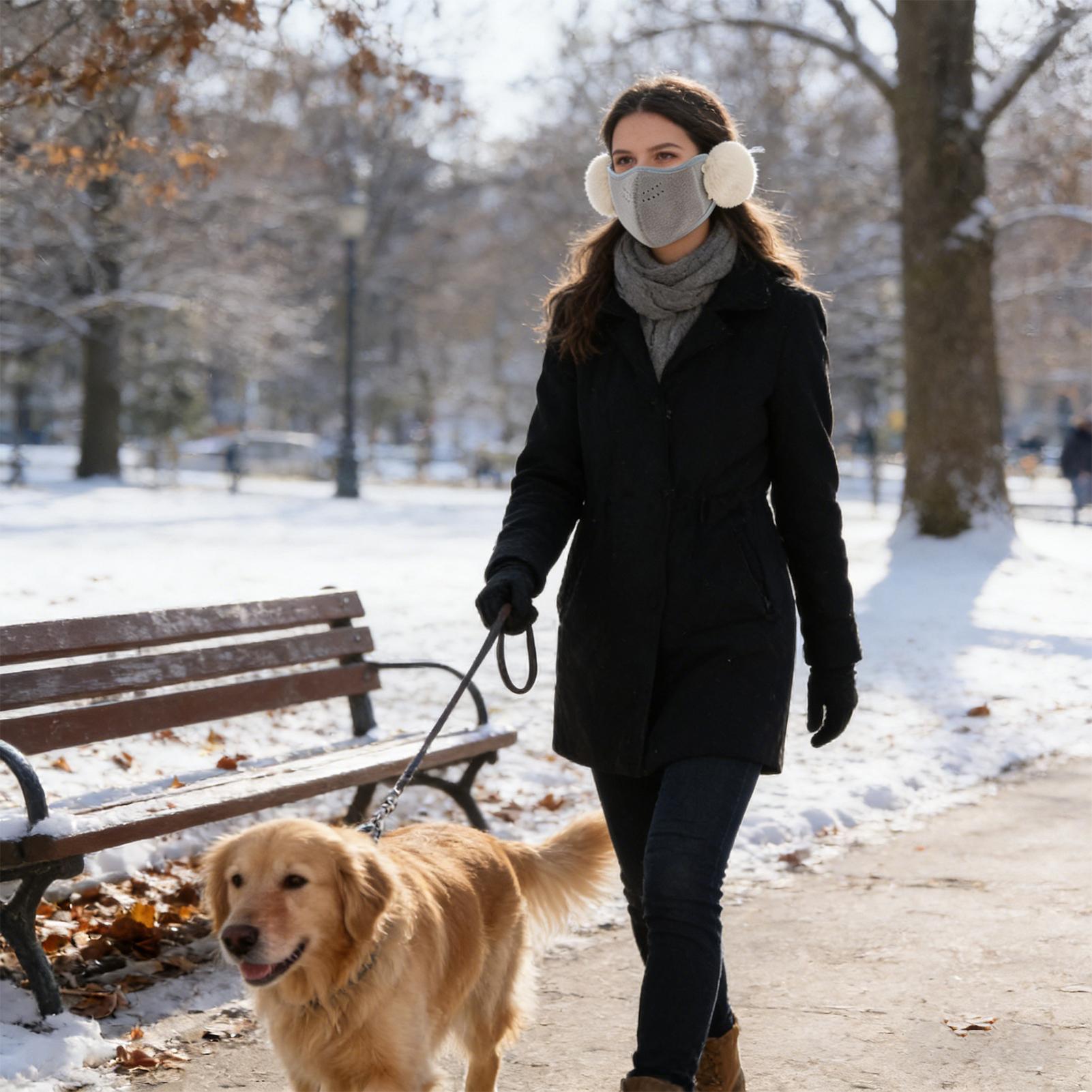 Face Cover For Cold Weather Wi - Winter Cycling Commute บทวิจารณ์และราคา