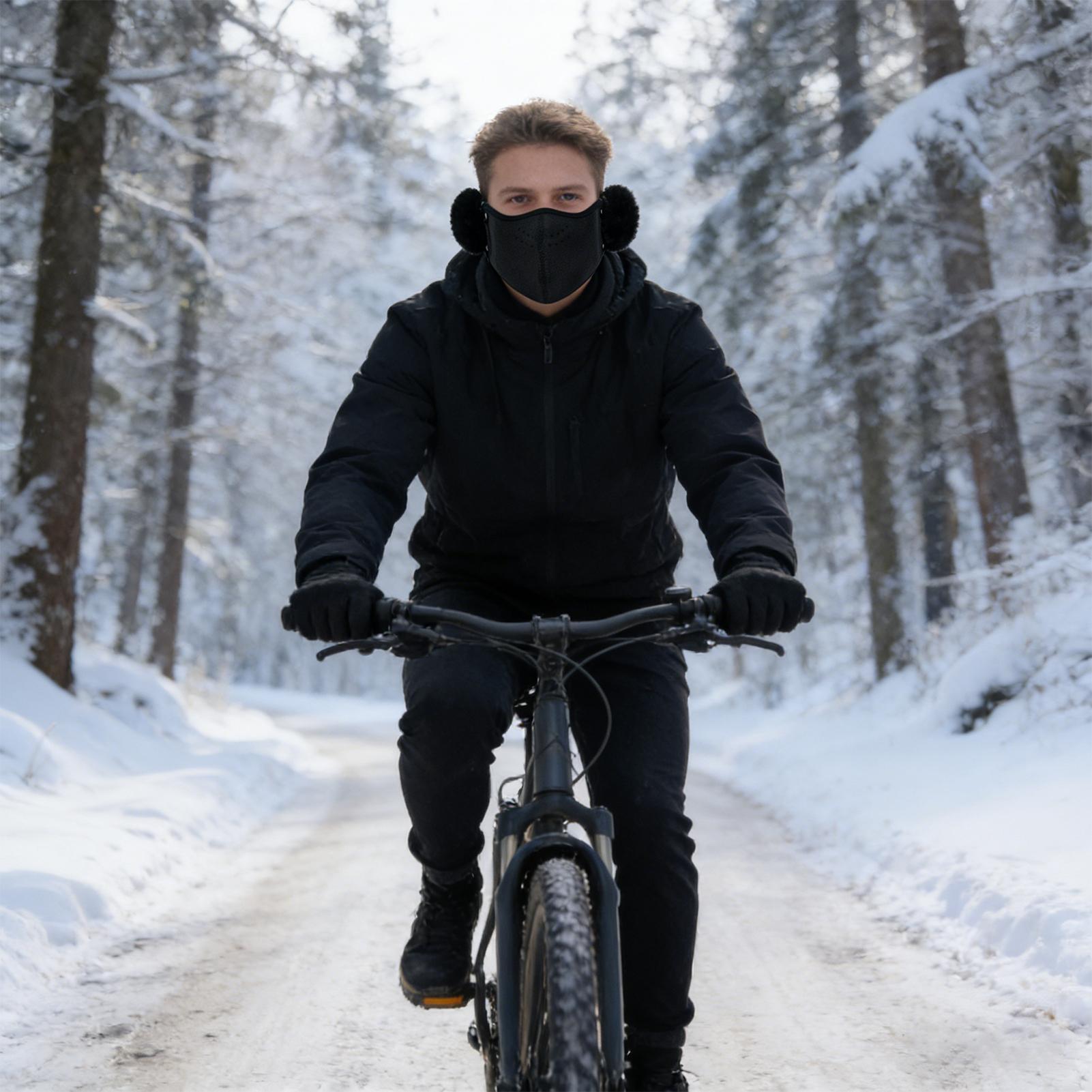 Face Cover For Cold Weather Wi - Winter Cycling Commute บทวิจารณ์และราคา