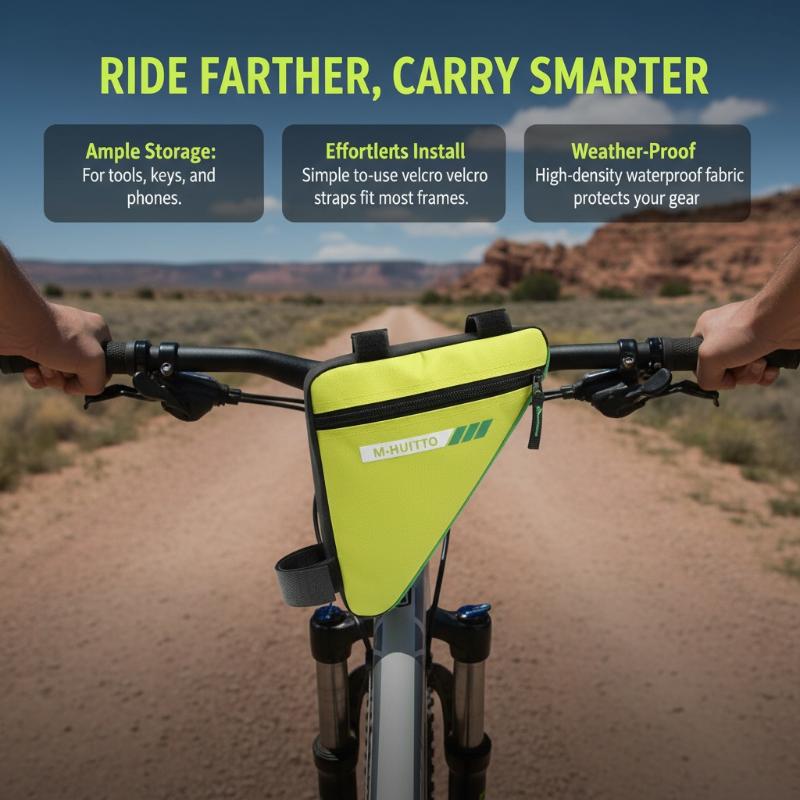 Bike Waterproof Front Frame Ba - Waterproof Cycling Commute บทวิจารณ์และราคา