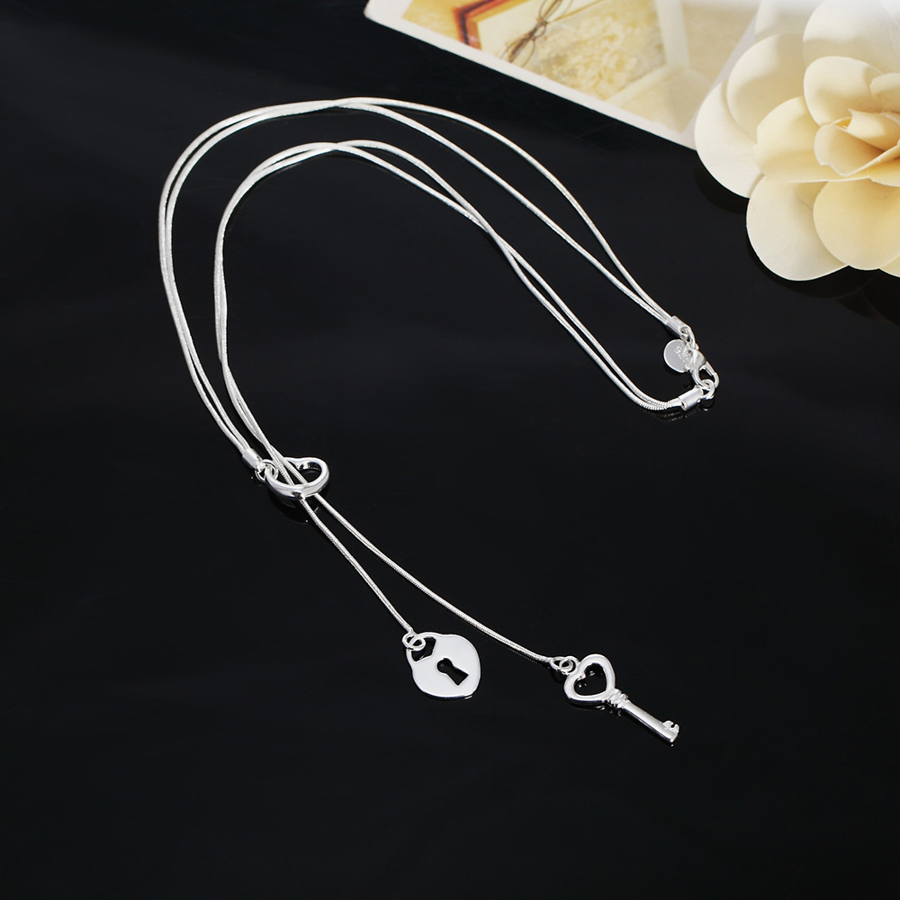 fine 925 Sterling Silver  roma - Chain Lock Combination บทวิจารณ์และราคา