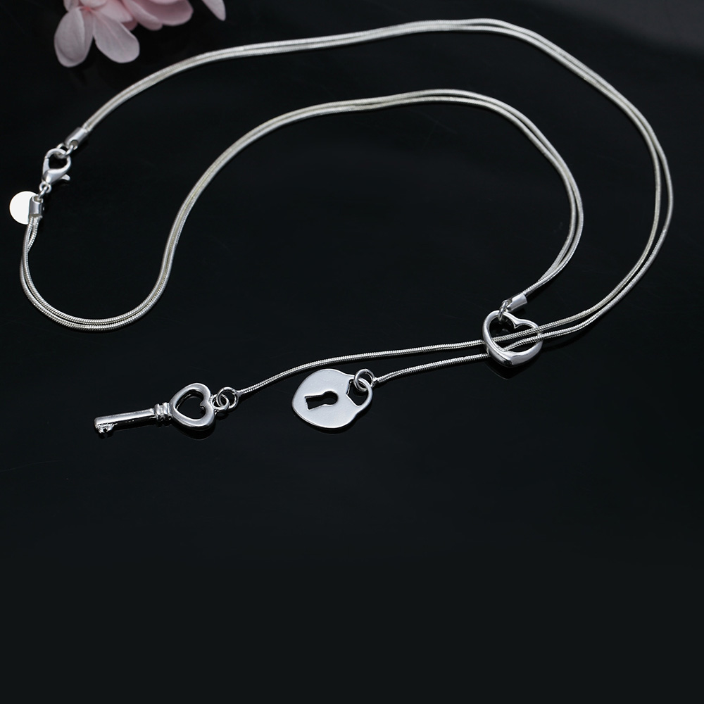 fine 925 Sterling Silver  roma - Chain Lock Combination บทวิจารณ์และราคา