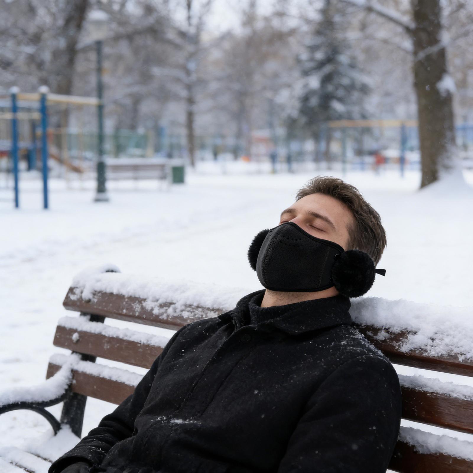 Face Cover For Cold Weather Wa - Winter Cycling Commute บทวิจารณ์และราคา
