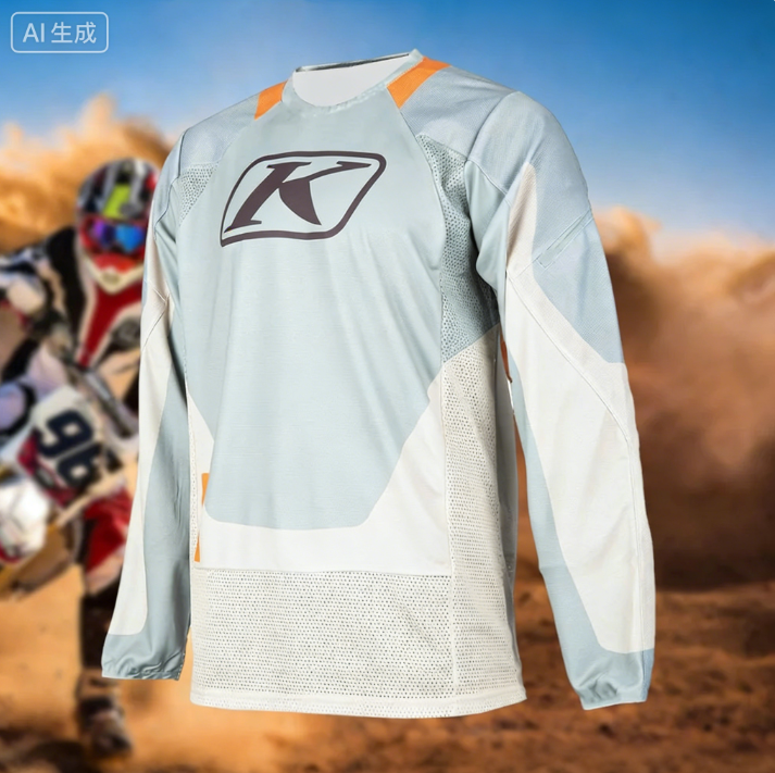 Summer BMX DH MTB Long Sleeved - Cycling Commuting บทวิจารณ์และราคา
