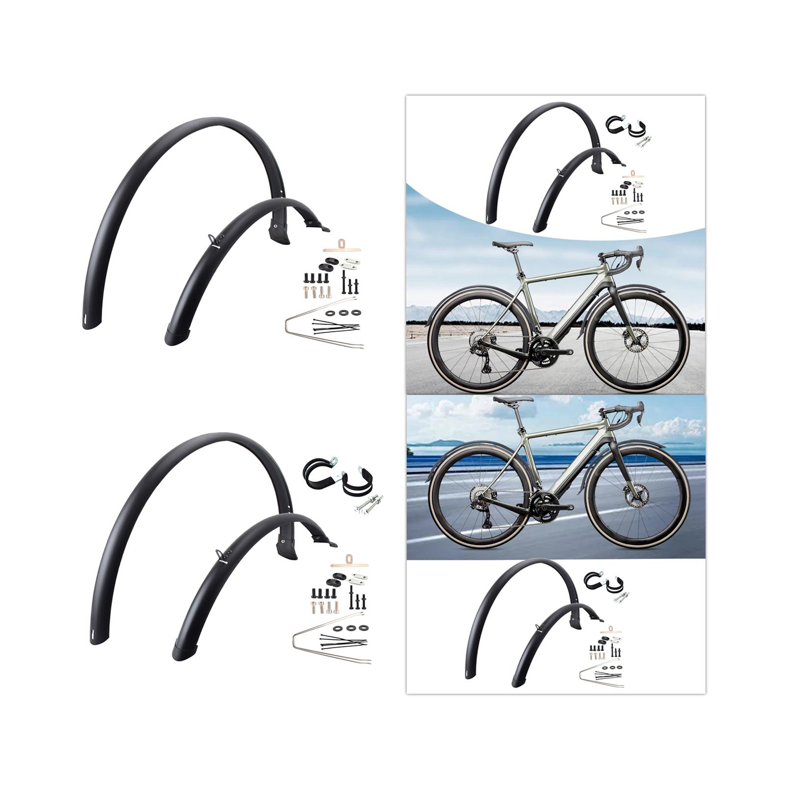 2x Road Bike Fenders Cycling A - Fender Mudguard Set บทวิจารณ์และราคา