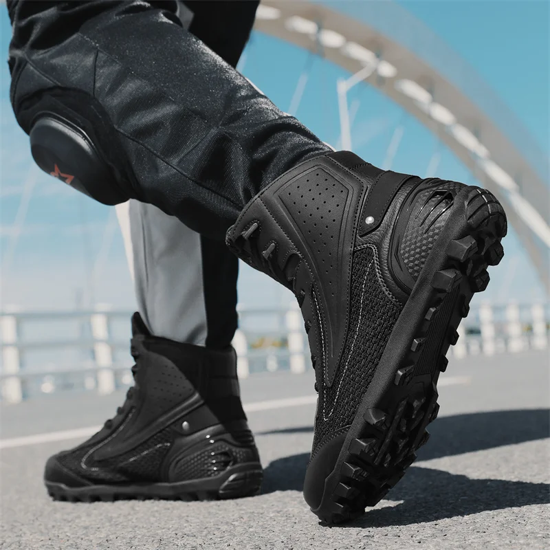 Motorcycle Waterproof Commutin - Cycling Shoes For Commute บทวิจารณ์และราคา