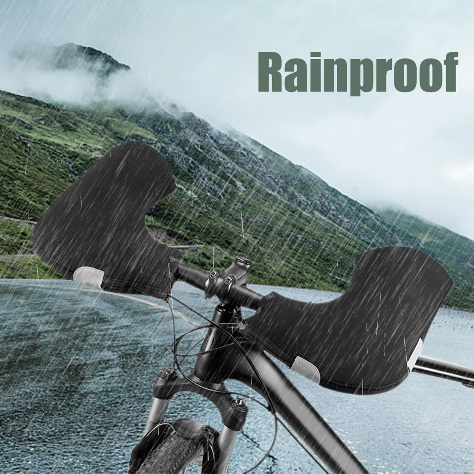 Winter Bicycle Handlebar Warm  - Winter Cycling Commute บทวิจารณ์และราคา