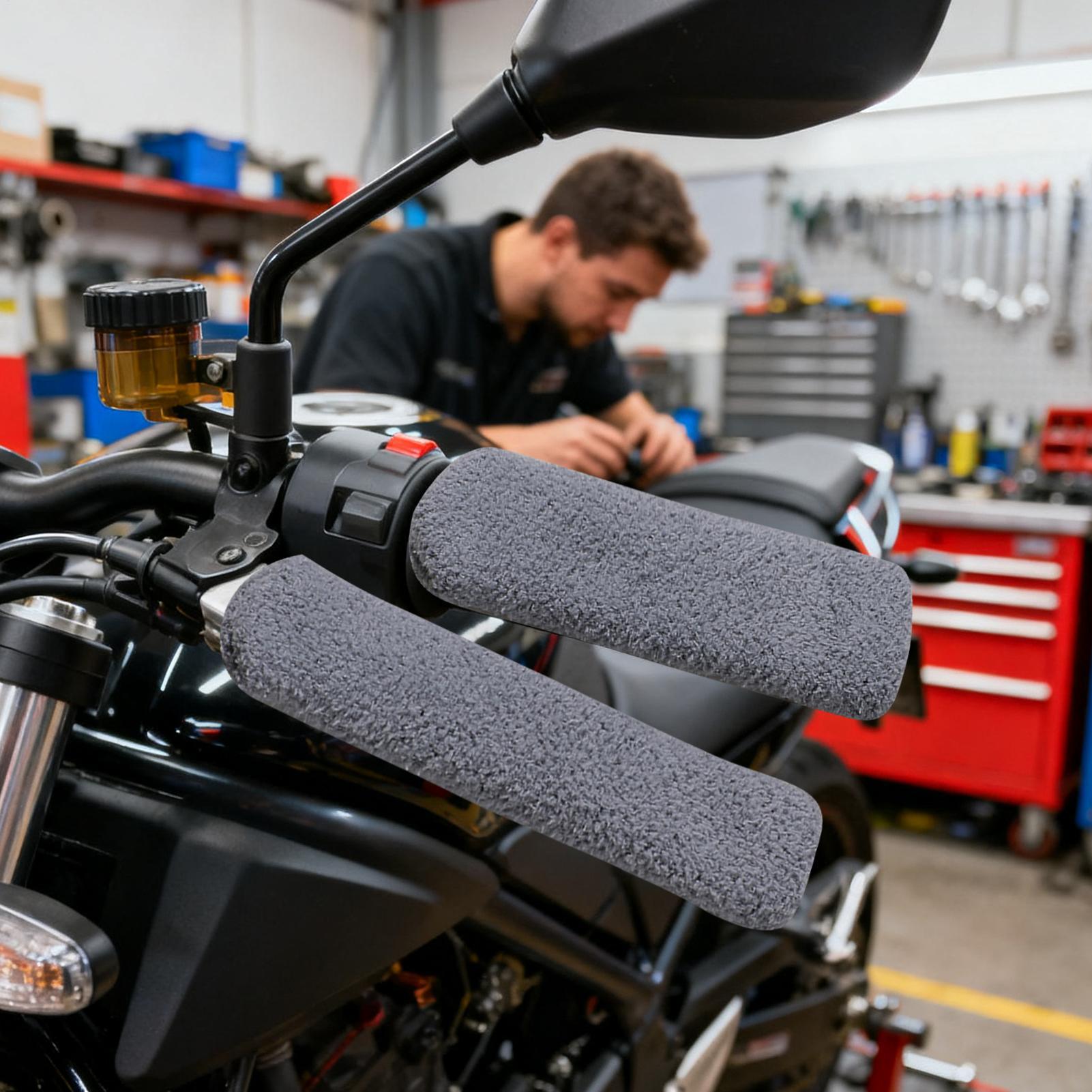 Motorcycle Handlebar Covers St - Winter Cycling Commute บทวิจารณ์และราคา