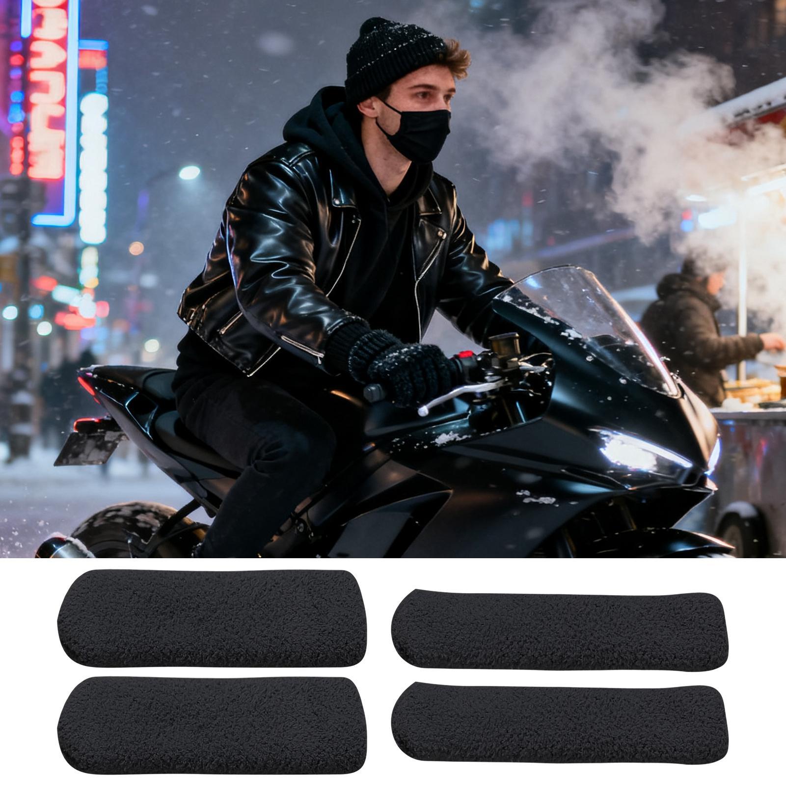 Motorcycle Handlebar Covers St - Winter Cycling Commute บทวิจารณ์และราคา