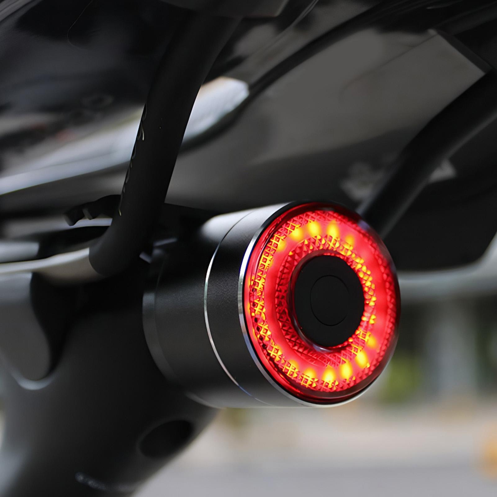 Bike Rear Light Smart Bike Tai - Cycling Commuting บทวิจารณ์และราคา