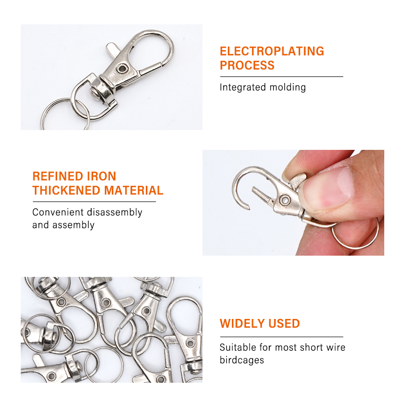 10Pcs Cage Accessories Door Bu - Chain Lock Combination บทวิจารณ์และราคา