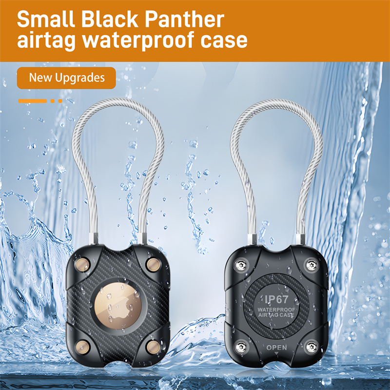 Airtag Holder with Wire Cable, - Chain Lock Combination บทวิจารณ์และราคา
