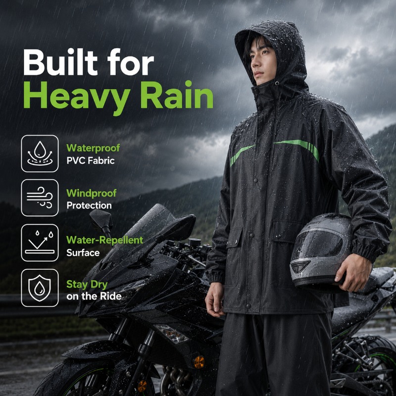 Unisex 2-Piece Waterproof Cycl - Cycling Commute Pants บทวิจารณ์และราคา