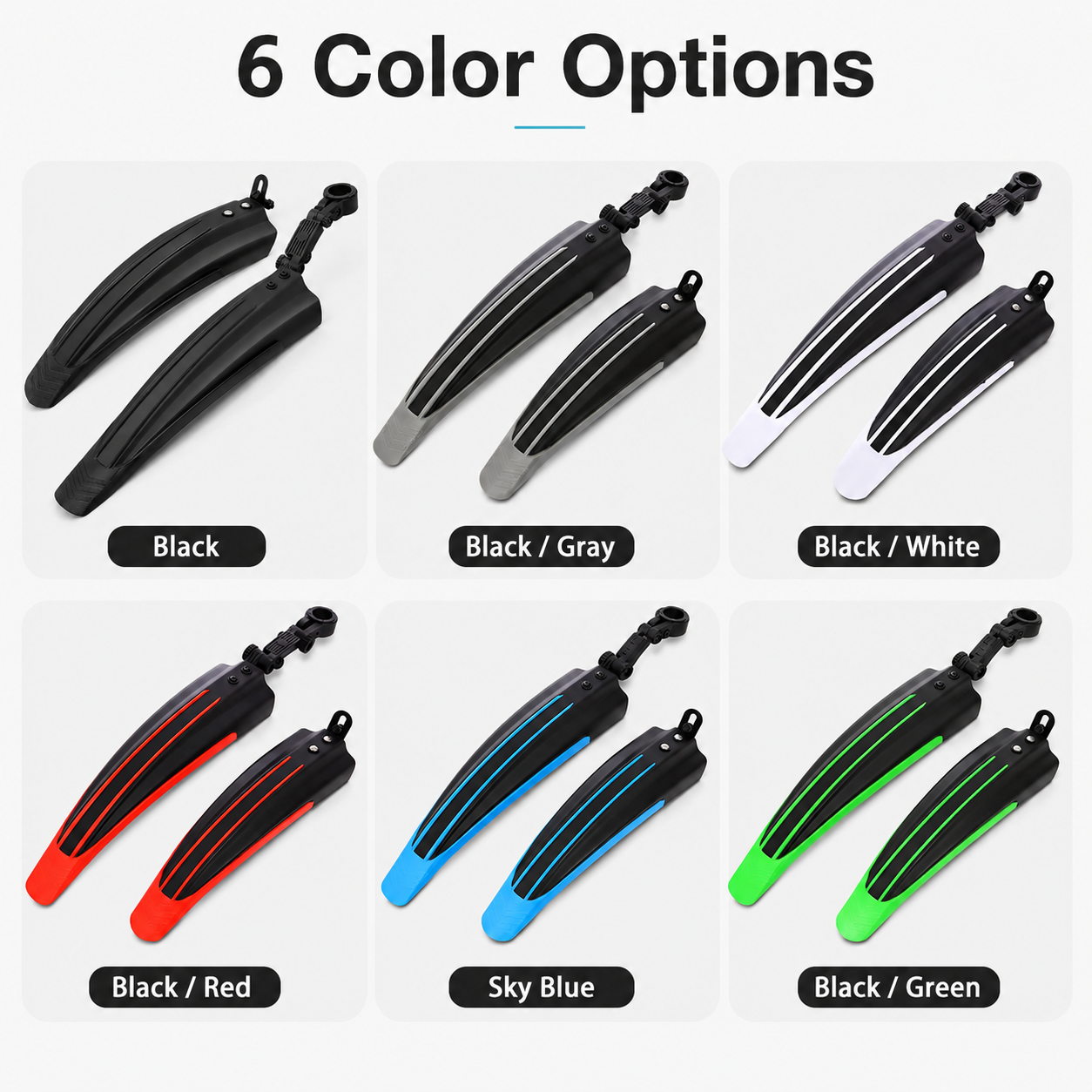 PINMOAP Mtb Road Bike Fender B - Cycling Commute Rain บทวิจารณ์และราคา