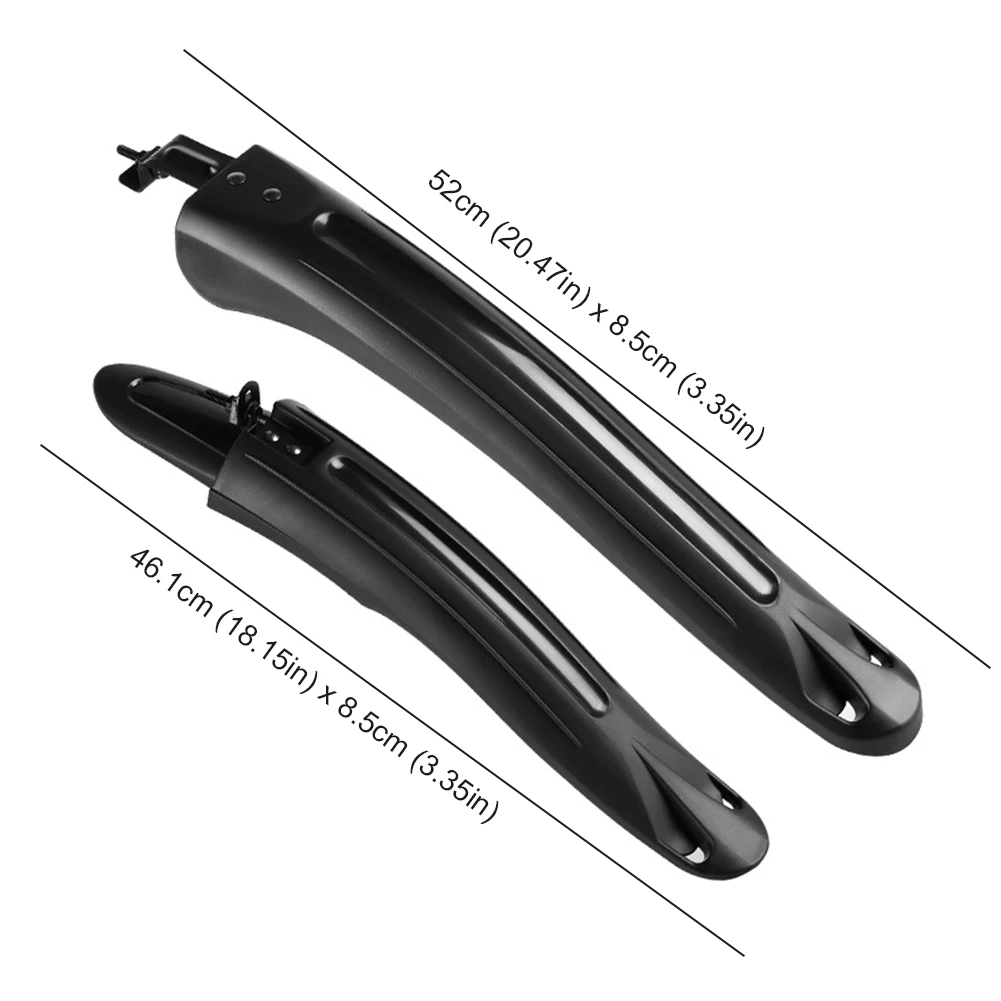 2pcs Bicycle Fender PP Soft Pl - Fender Mudguard Set บทวิจารณ์และราคา