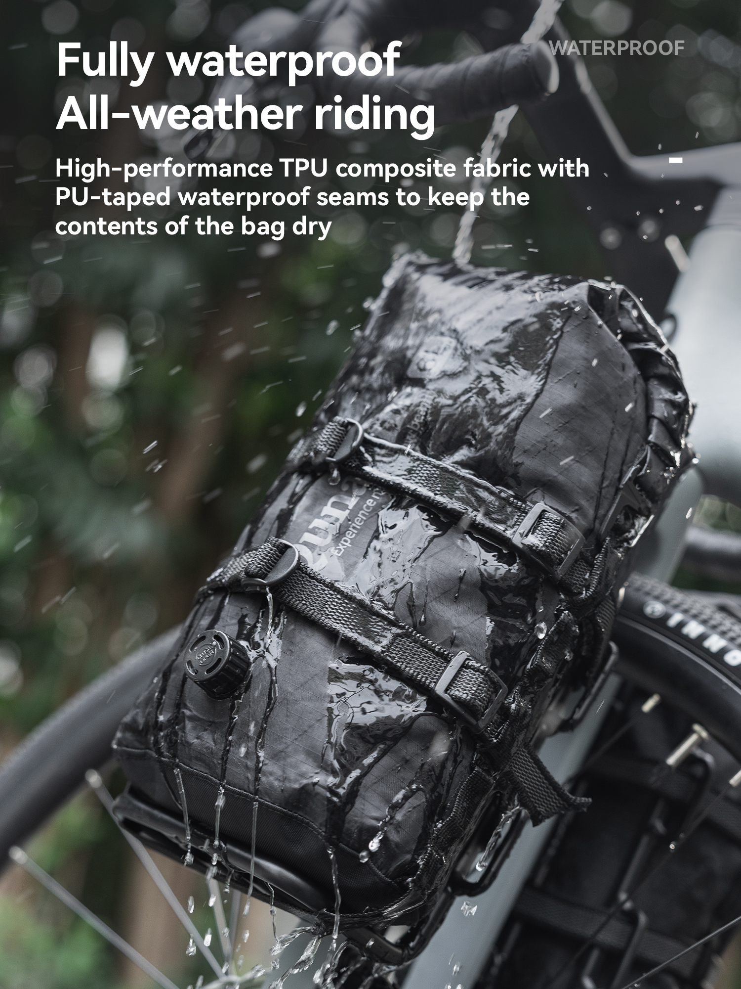 Qunature 6/12L Bikepacking Bag - Cycling Commuter Backpack Waterproof บทวิจารณ์และราคา