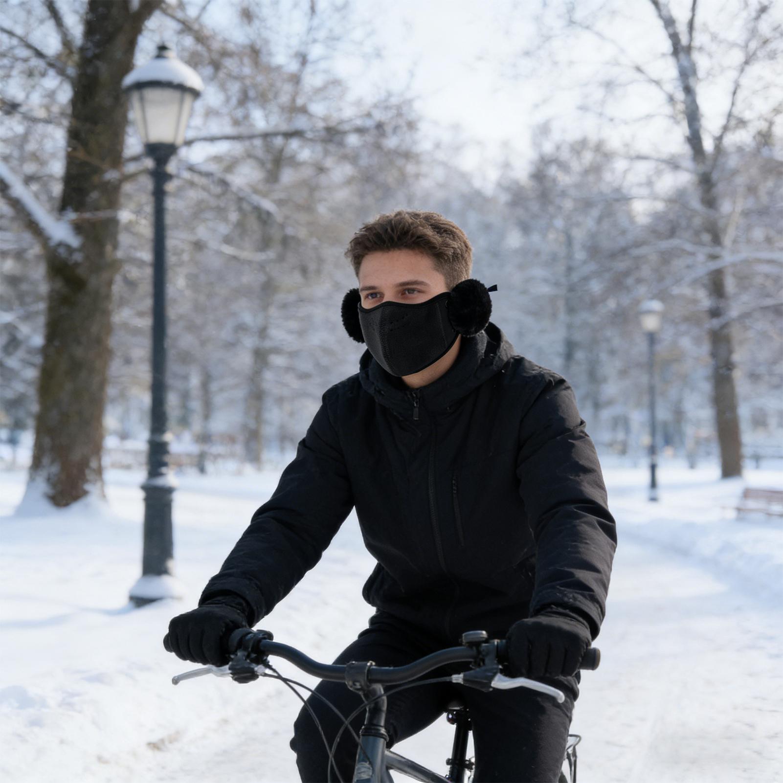 Face Mouth Cover Windproof Thi - Winter Cycling Commute บทวิจารณ์และราคา