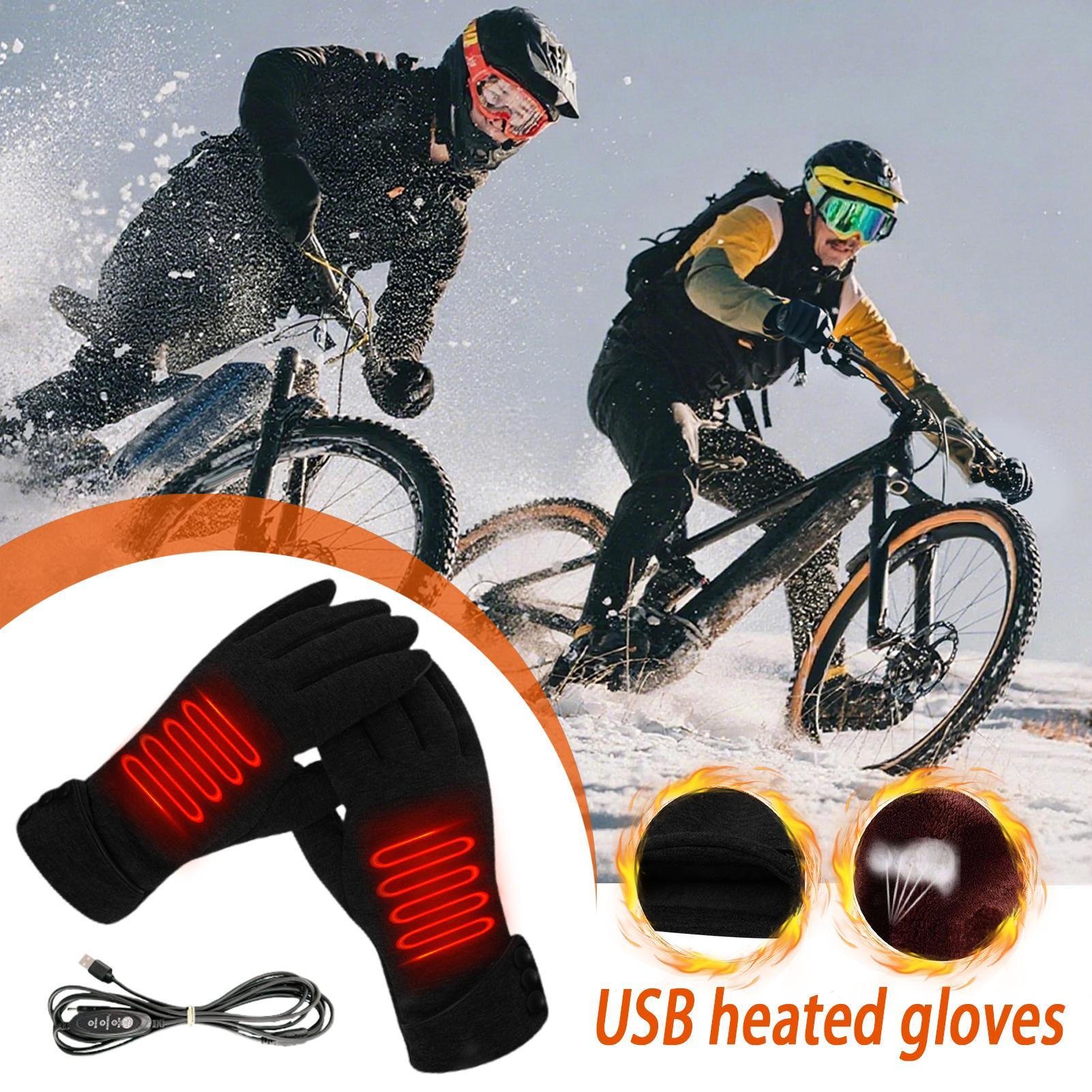 Heating Gloves 3-level USB Win - Winter Cycling Commute บทวิจารณ์และราคา