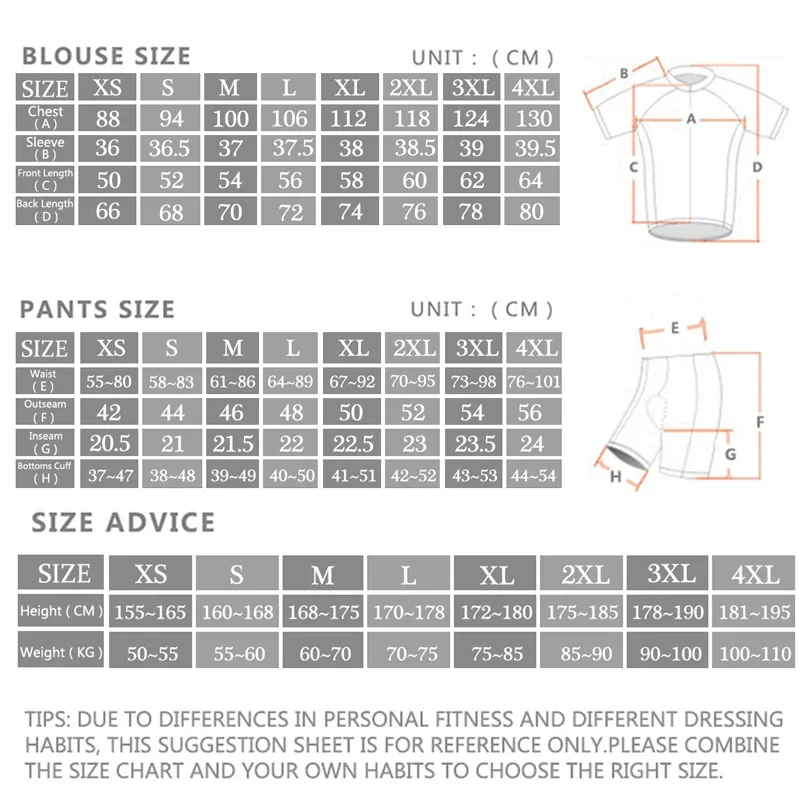 -Pro Cycling Jersey Set, Sport - Cycling Commuter Shorts บทวิจารณ์และราคา