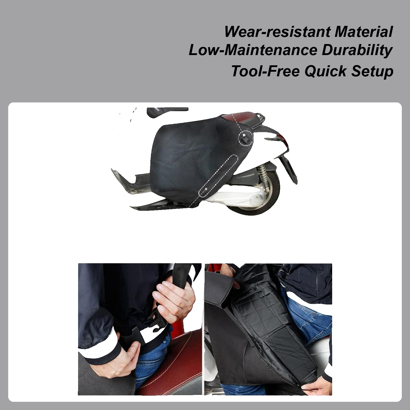 Motorcycle Leg Protection Knee - Cycling Commuting บทวิจารณ์และราคา
