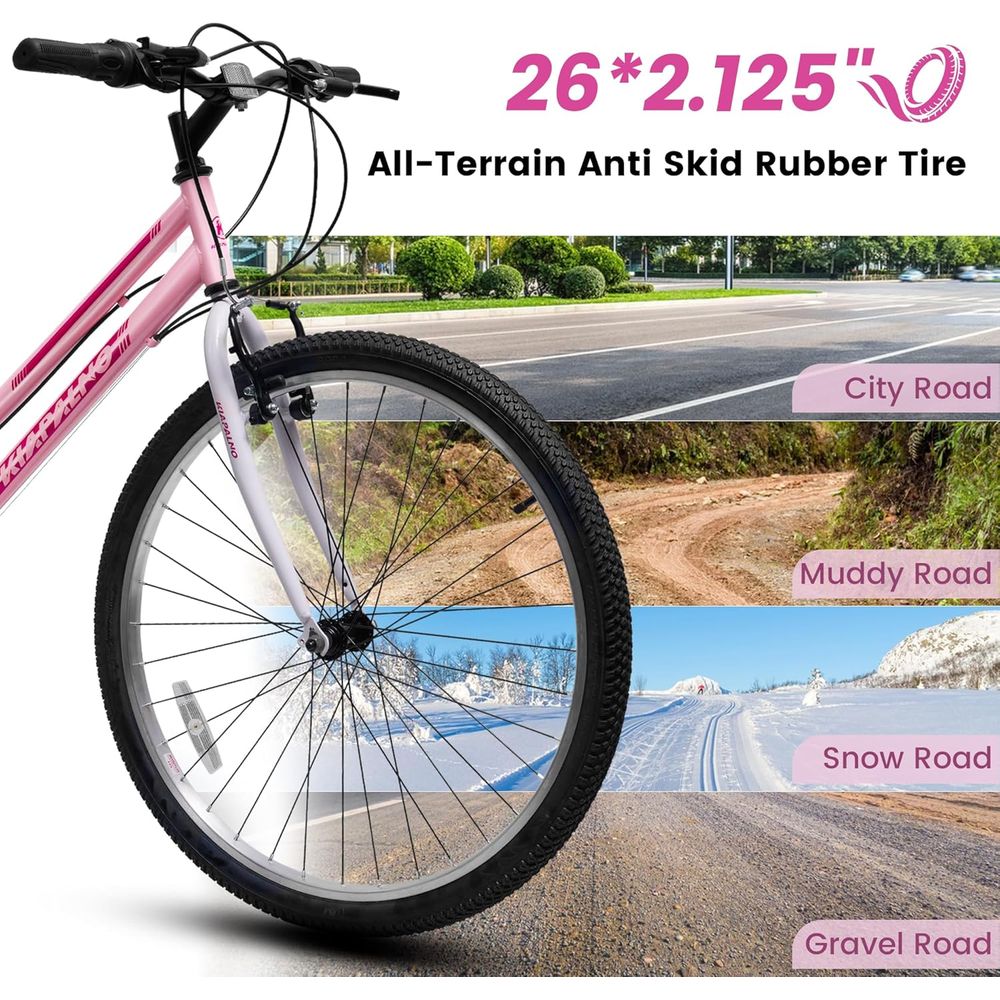 21-Speed 24/26 Inch Women's Mo - Cycling Commuting บทวิจารณ์และราคา