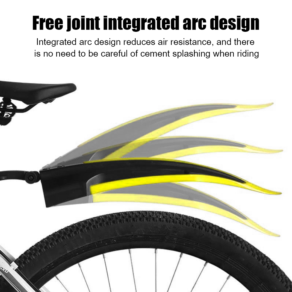 1 Set Bicycle Mudguard Durable - Fender Mudguard Set บทวิจารณ์และราคา