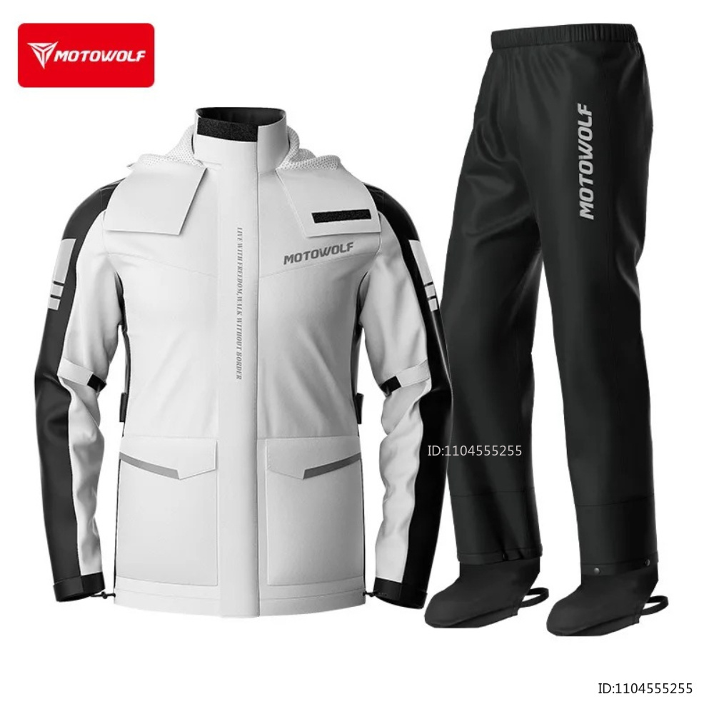 Rain Suit Motorcycle Rainwear  - Cycling Commute Rain บทวิจารณ์และราคา