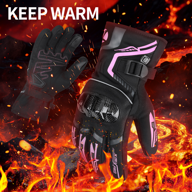 Winter Men Motorcycle Glove Gi - Waterproof Cycling Commute บทวิจารณ์และราคา