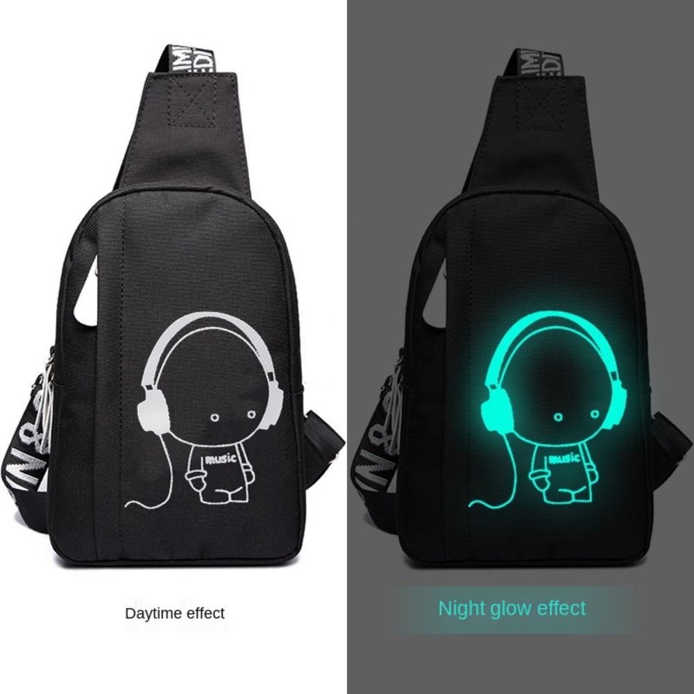 Glow Men's Chest Bag Large Cap - Waterproof Cycling Commute บทวิจารณ์และราคา