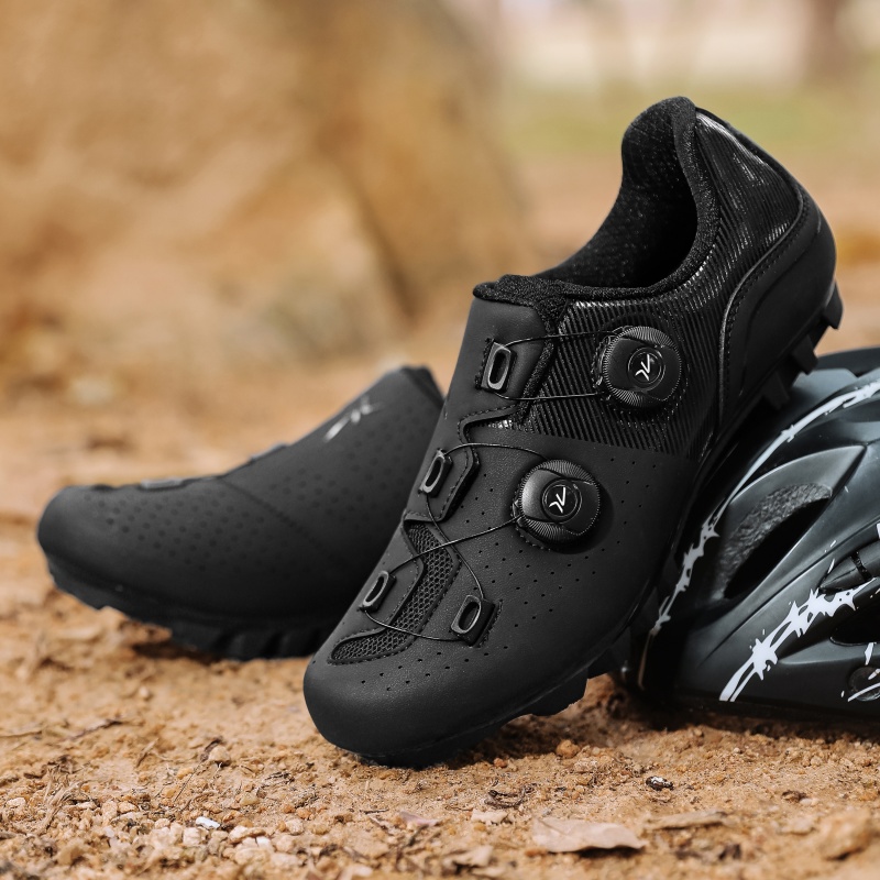 Men's road mountain bike ridin - Cycling Shoes For Commute บทวิจารณ์และราคา