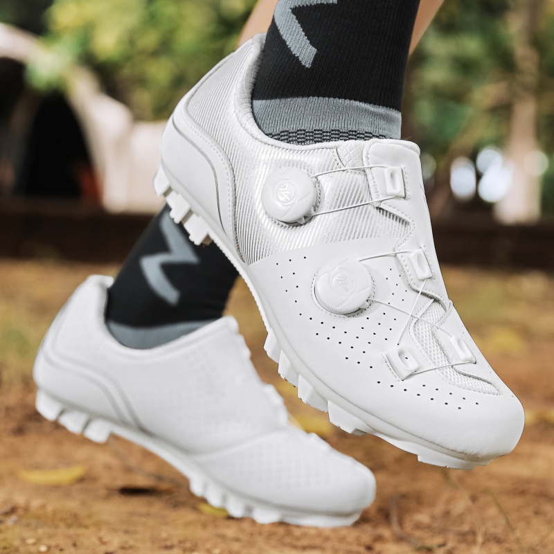 Men's road mountain bike ridin - Cycling Shoes For Commute บทวิจารณ์และราคา