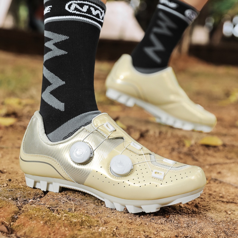 Men's road mountain bike ridin - Cycling Shoes For Commute บทวิจารณ์และราคา