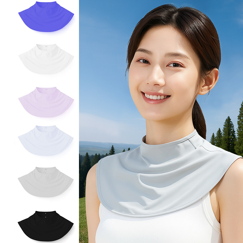 Sunscreen Thin Neck Scarfs Fas - Cycling Commuting บทวิจารณ์และราคา