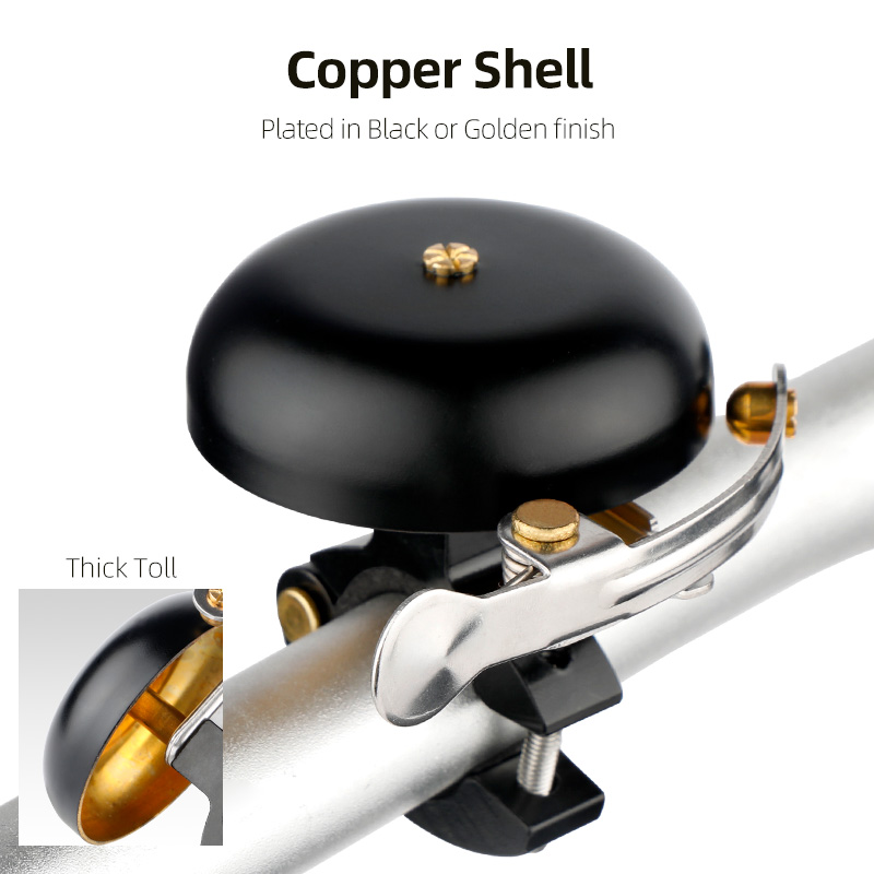 Deemount Classic Cycle Brass B - Bell Handlebar Ring บทวิจารณ์และราคา