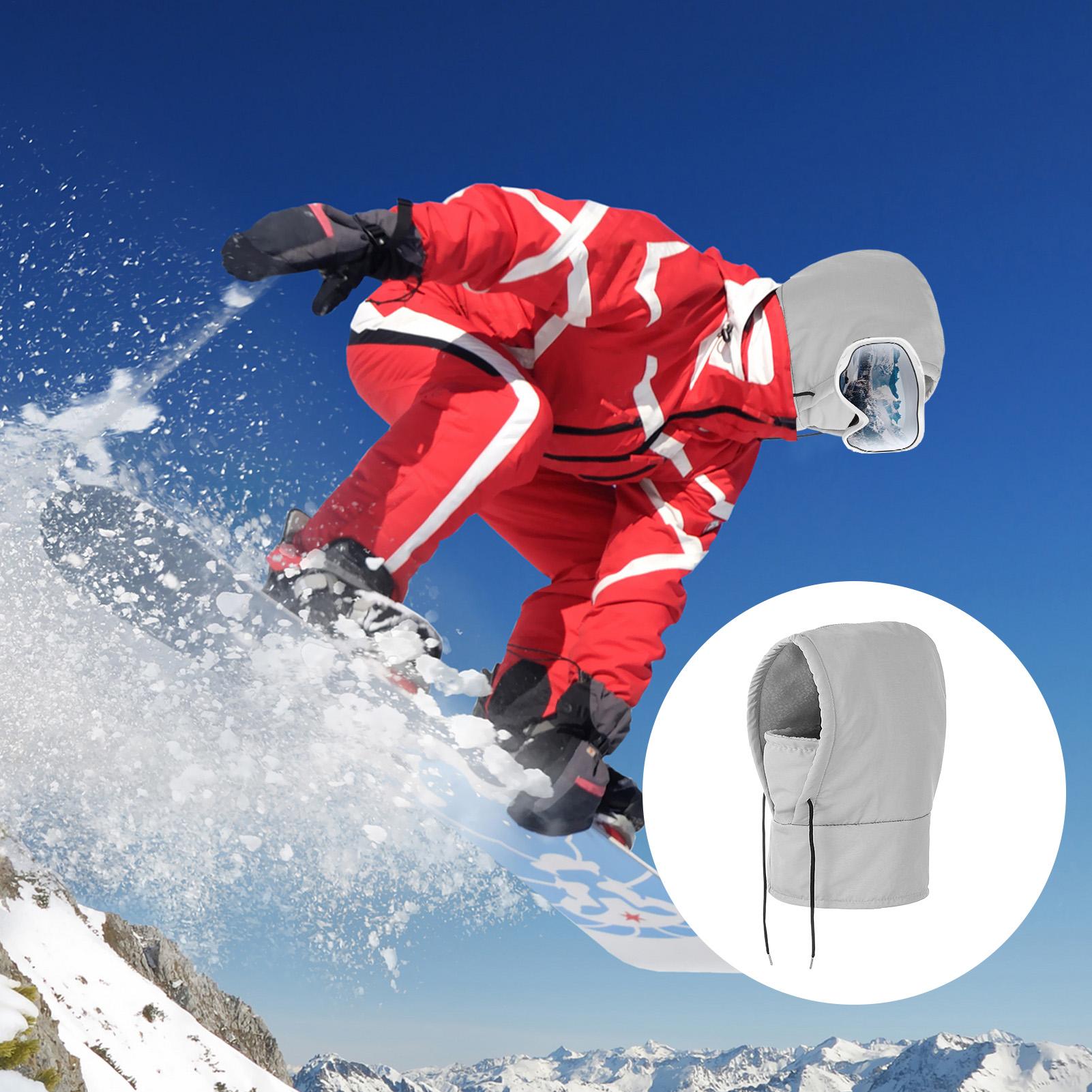 Ski Hood Windproof Hat With Dr - Cycling Commuting บทวิจารณ์และราคา